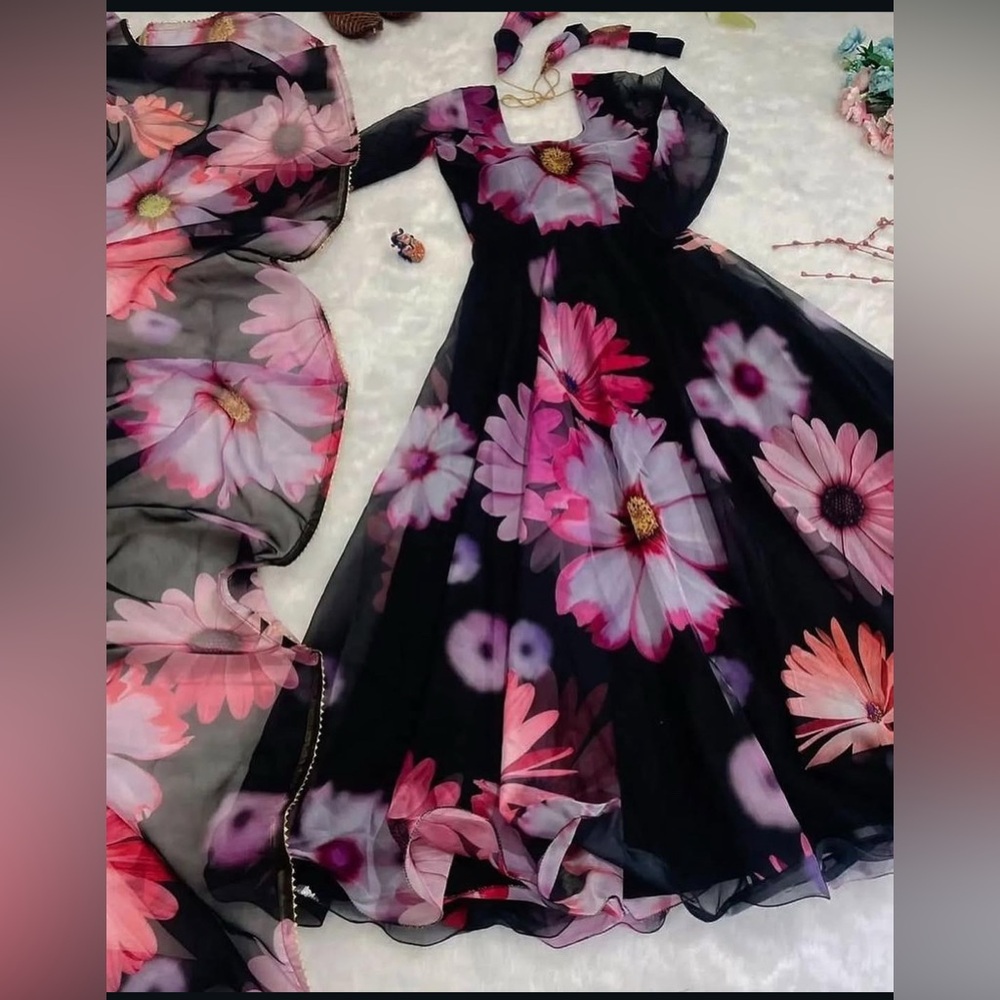 Floral maxi dress